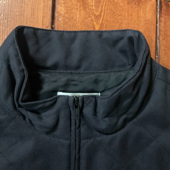 Orvis Black LP Large Quilted Classic Fit Women's Full Zip Knit Vest EUC - Picture 3 of 10